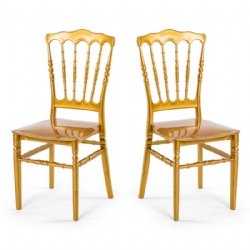 Rental Plastic Resin Napoleon Chairs For Event And Wedding Party