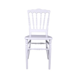 Stackable Resin Plastic Acrylic Napoleon Wedding Chair For Outdoor Party