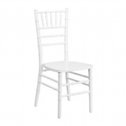 White Color Solid Wood Chiavari Tiffany Chairs