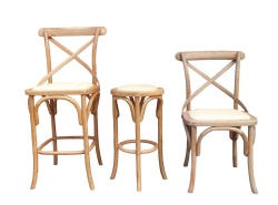 Cross Back Hotel Dining Chairs