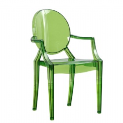 Modern Backrest Dinning Room Outdoor Furniture Garden Plastic Ghost Chair