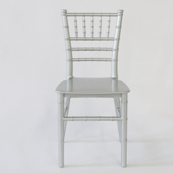 Stackable High Quality Wedding Silver Color Kids Chiavari Chair