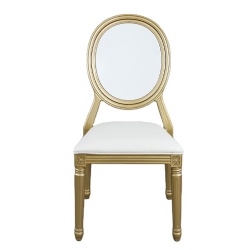 Event Party Rental Banquet Dining Gold Wedding Louis Chair