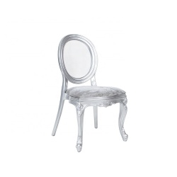 Hot Sale Stackable Plastic Resin Louis Chair For Banquet Wedding Event Party Rental And Dining Restaurant