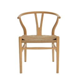 Popular Wholesale Wishbone Wood Y Restaurant Chairs In Cheap Price