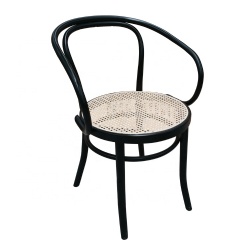 Solid Wood Thonet Antique Wood Wedding Chair With Armrest