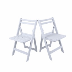 Hotel and Restaurant White plastic Folding Event Ceremony Meeting Chairs