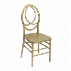 Wedding Gold Resin Phoenix Chair Hotel Chair